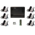 NEC SL1100 IP Quick-Start Kit with 24-Button Telephones and 2 Port Voicemail