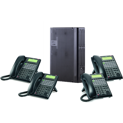 NEC SL2100 Plug and Play Telephone System With 8 Phones